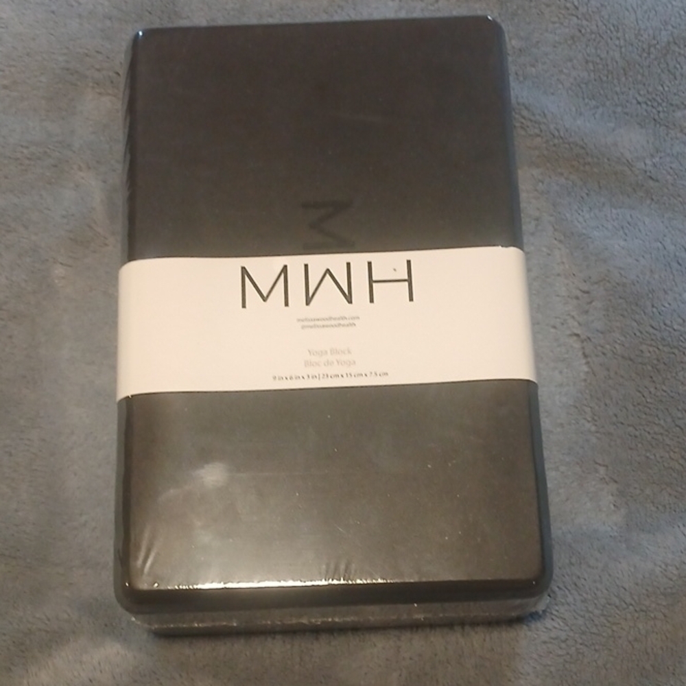 MWH Grey Yoga Block - High Density Foam